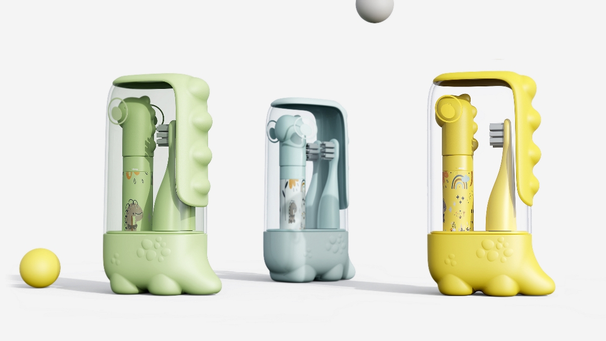 哈士奇設計作品—兒童電動牙刷